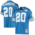 Barry Sanders Detroit Lions 1991 Authentic Throwback Retired Player Jersey - Blue