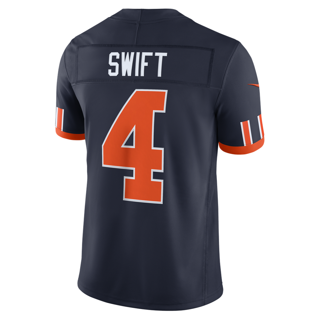 D'Andre Swift Chicago Bears 2026 Rivalries Collection Stitched Limited Jersey - Navy