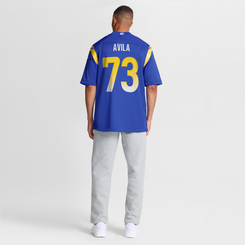Steve Avila Los Angeles Rams Home Game Jersey - Royal