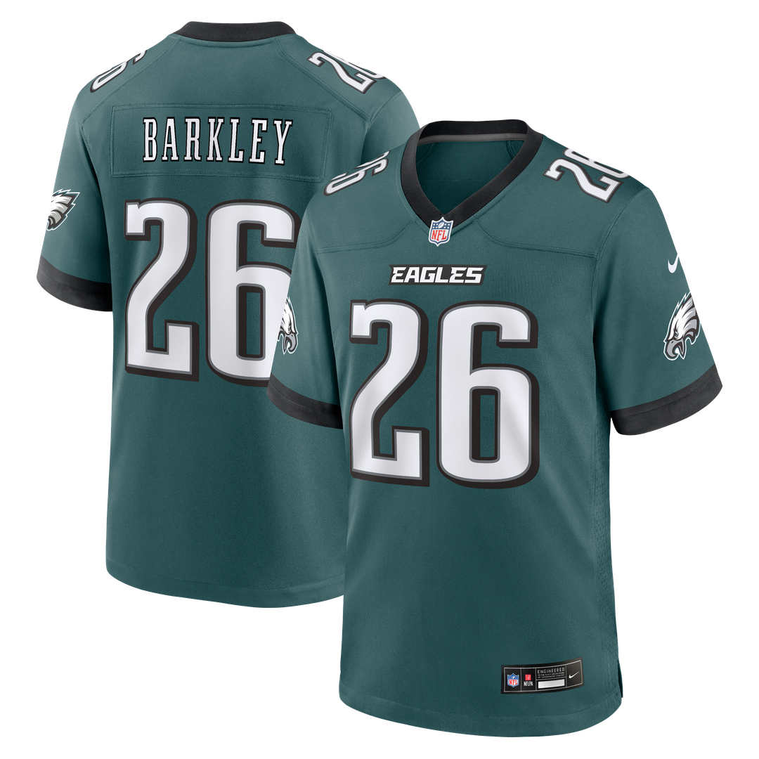Saquon Barkley Philadelphia Eagles Alternate Game Jersey - Kelly Green