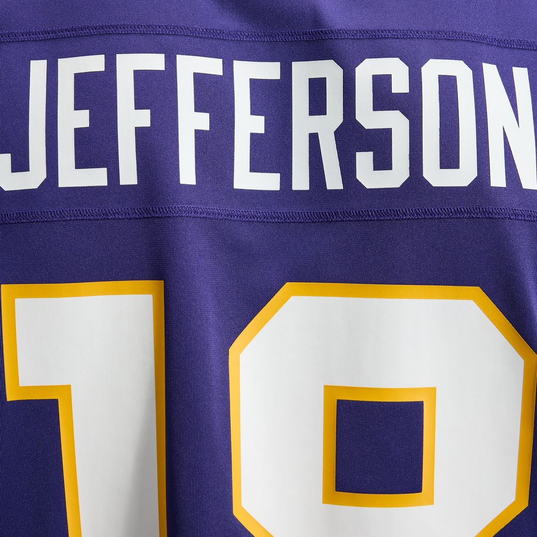 Justin Jefferson Minnesota Vikings Classic Player Game Jersey - Purple