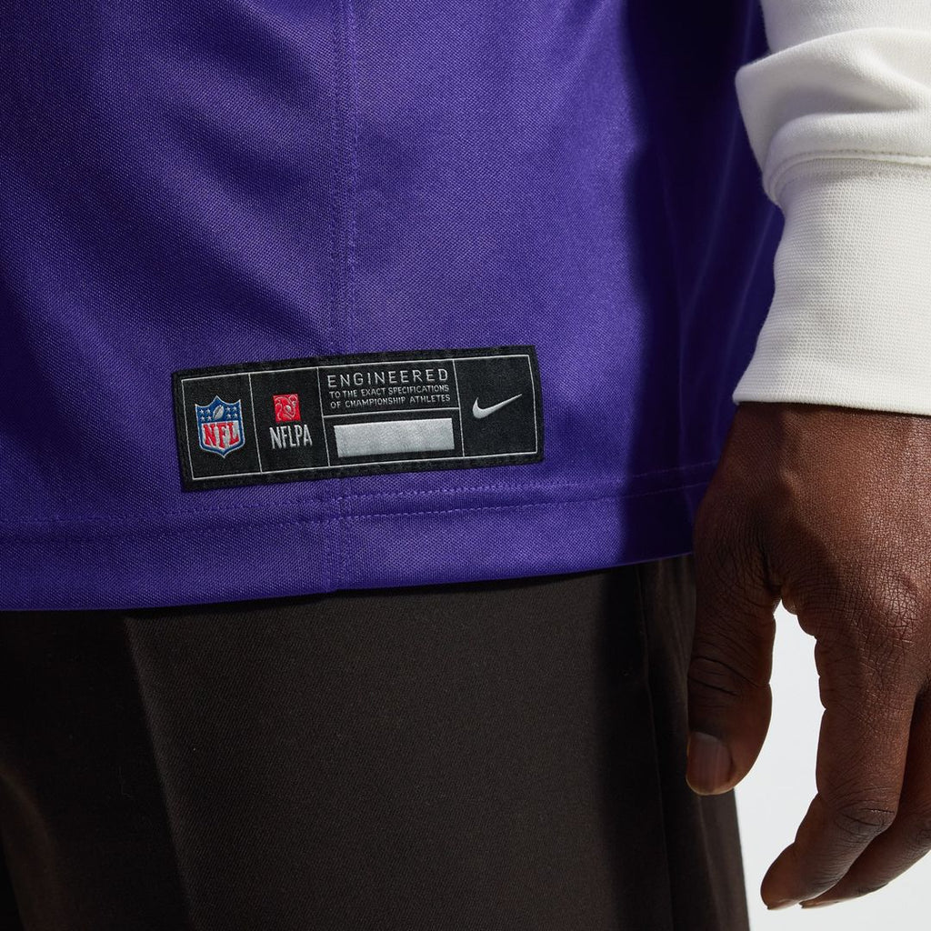 Justin Jefferson Minnesota Vikings Team Vapor F.U.S.E. Stitched Limited Jersey - Purple