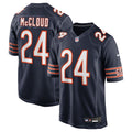 Nick McCloud Chicago Bears Team Game Jersey - Navy