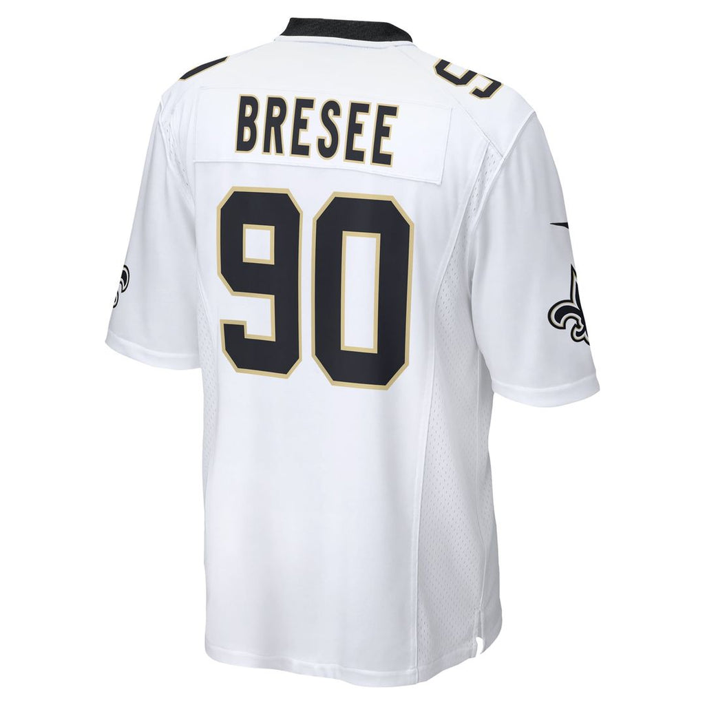 Bryan Bresee New Orleans Saints Game Jersey - White