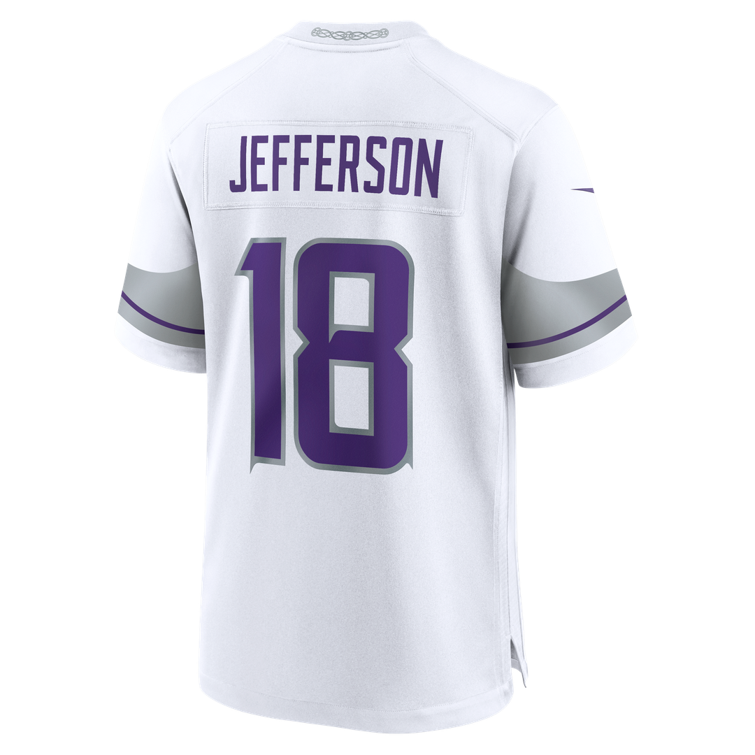 Justin Jefferson Minnesota Vikings Alternate Game Player Jersey - White