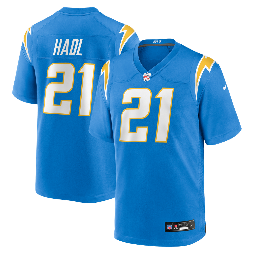 John Hadl Los Angeles Chargers Game Retired Player Jersey - Powder Blue