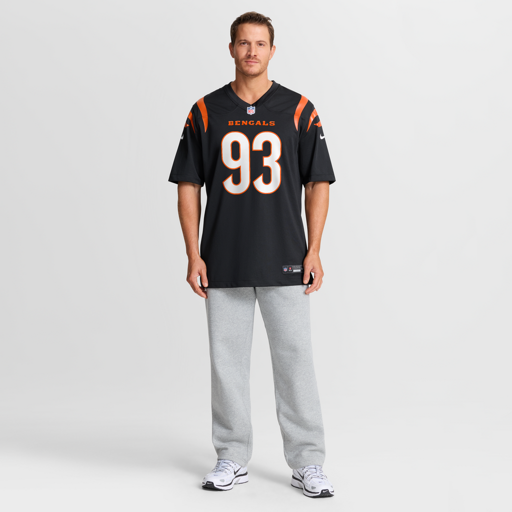McKinnley Jackson Cincinnati Bengals Game Jersey - Black