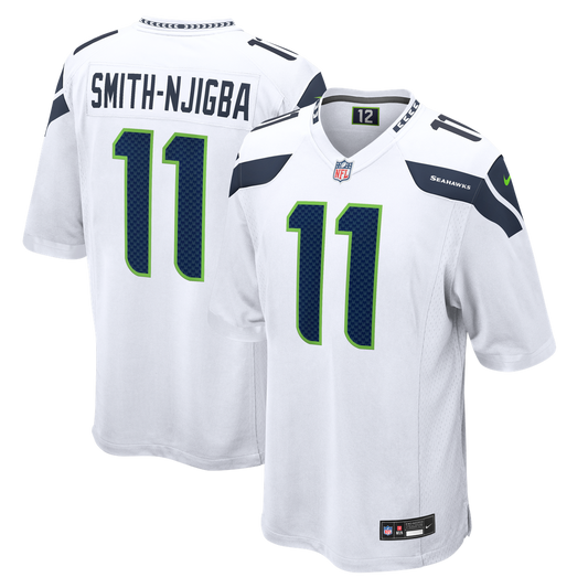 Jaxon Smith - Njigba Seattle Seahawks Game Jersey - White