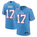 Chimere Dike Tennessee Titans Team Game Jersey - Light Blue