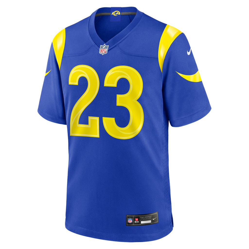 Kyren Williams Los Angeles Rams Team Game Player Jersey - Royal