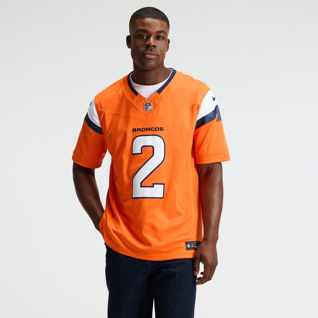 Patrick Surtain II Denver Broncos Team Vapor F.U.S.E. Stitched Limited Jersey - Orange