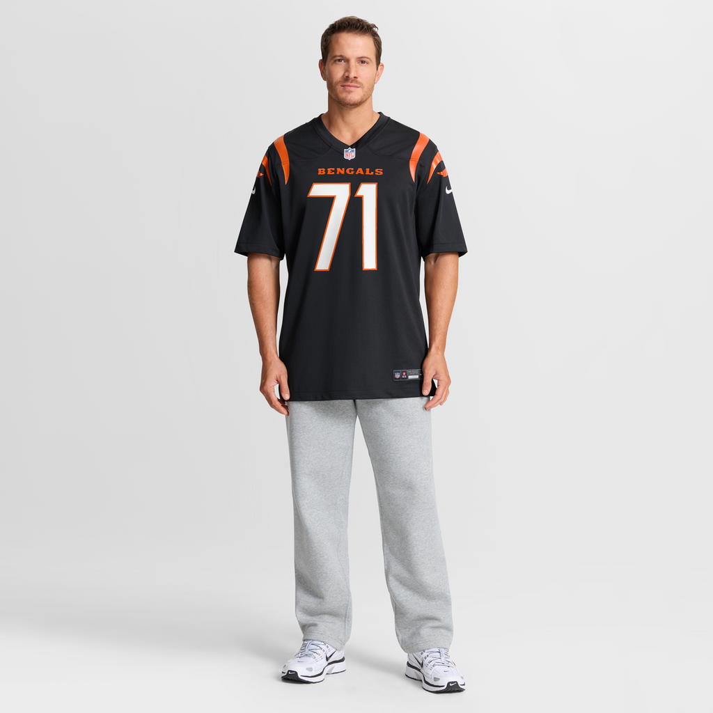 Amarius Mims Cincinnati Bengals Player Game Jersey - Black