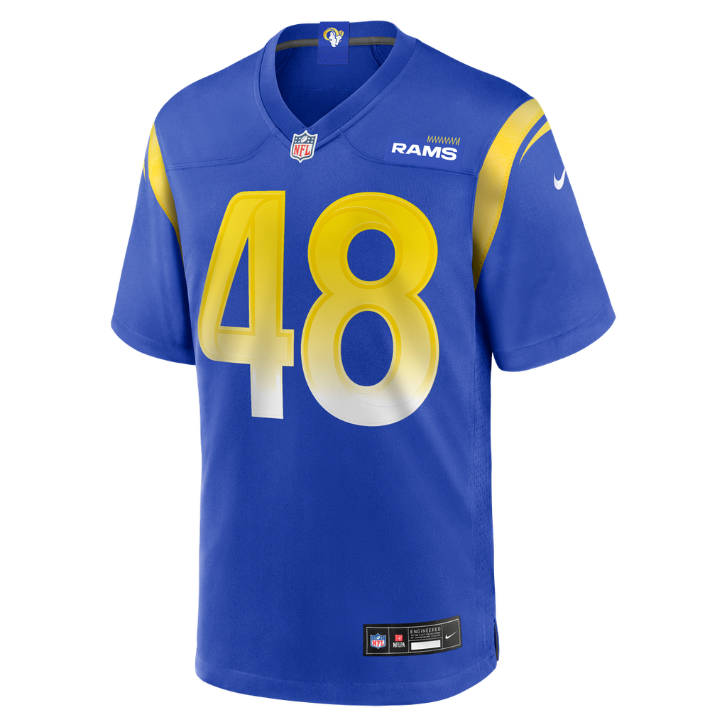 Omar Speights Los Angeles Rams Game Jersey - Royal