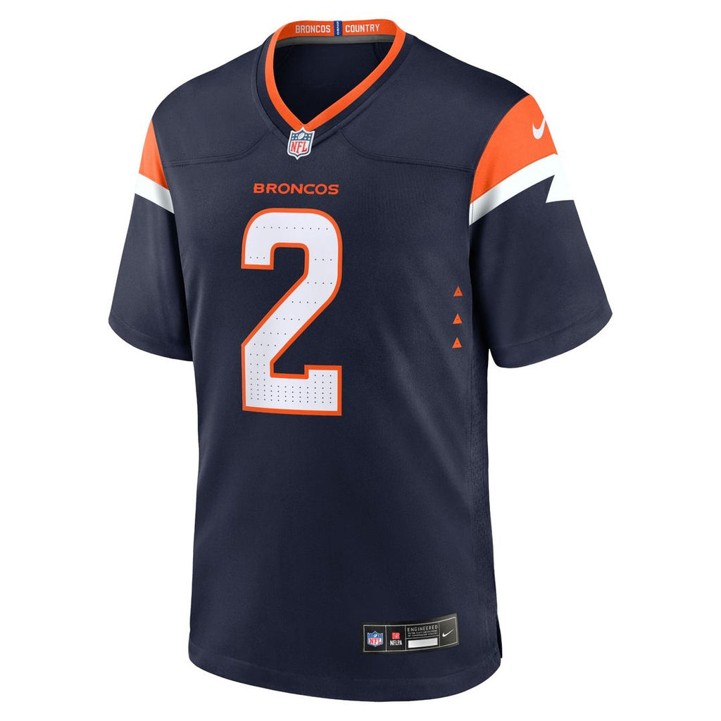 Patrick Surtain II Denver Broncos Alternate Game Jersey - Navy