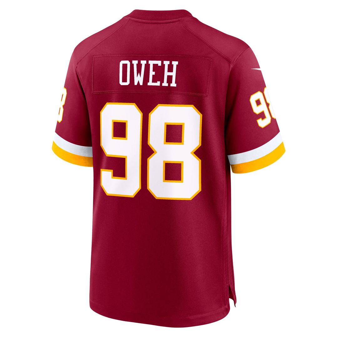 Odafe Oweh Washington Commanders Game Jersey - Burgundy