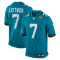 Byron Leftwich Jacksonville Jaguars Retired Player Game Jersey - Teal