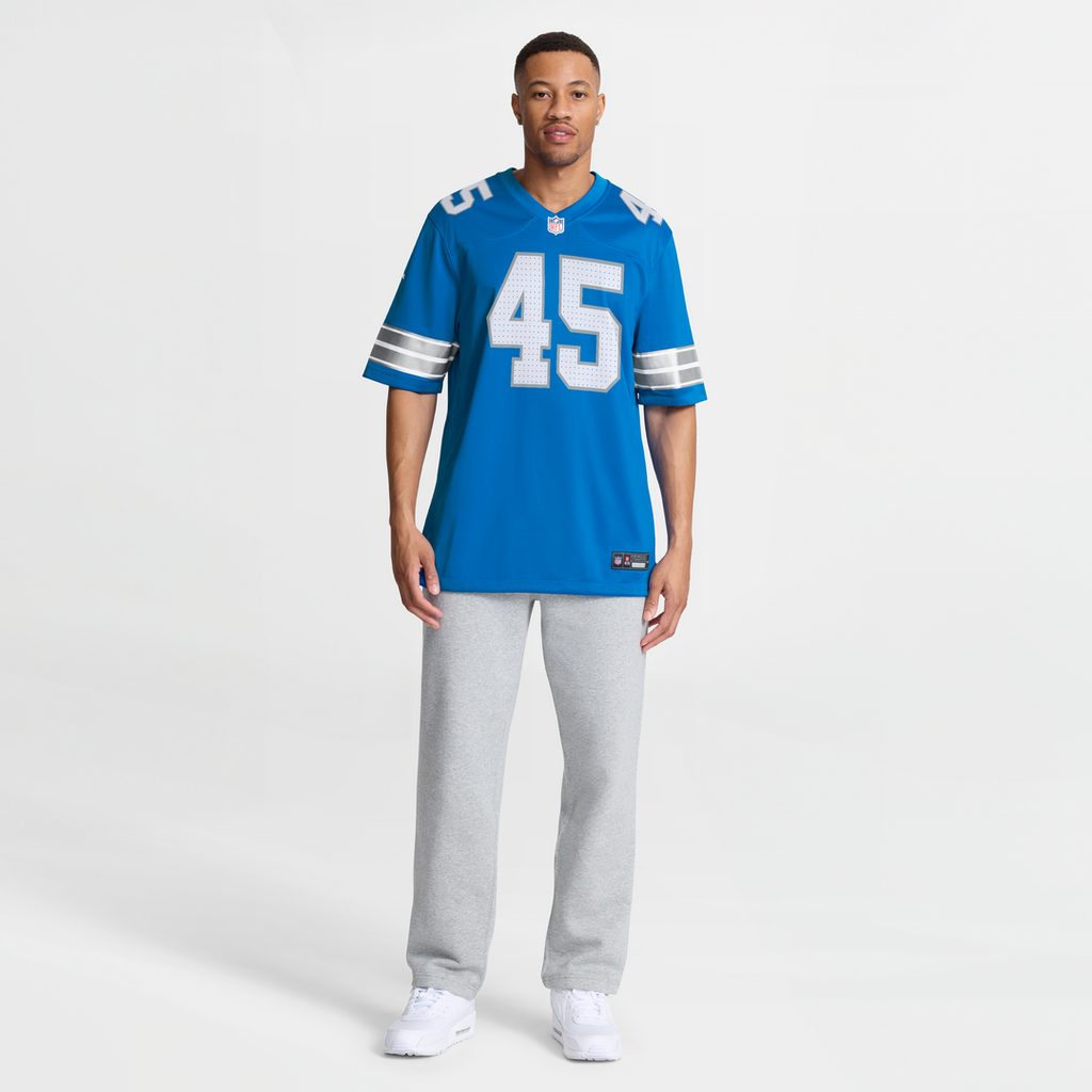Devin White Detroit Lions Team Game Jersey - Blue