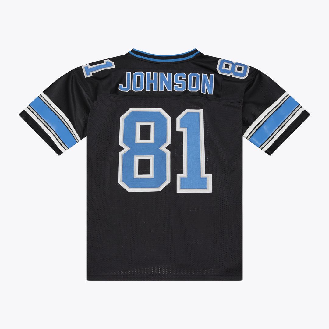 Calvin Johnson Detroit Lions 2007 Authentic Throwback Jersey - Black