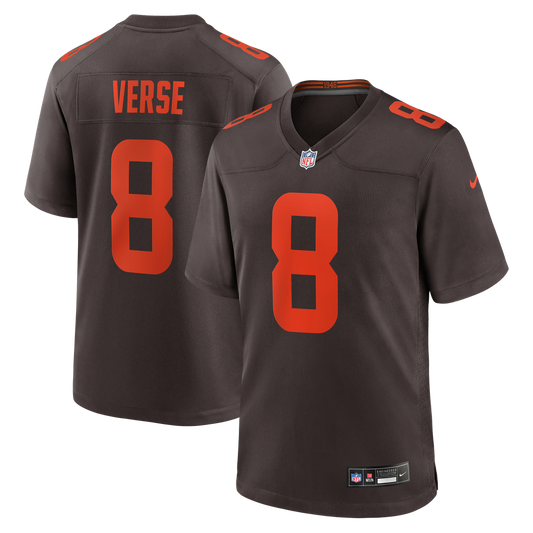 Jared Verse Cleveland Browns Alternate Alpha Dawg Game Jersey - Brown