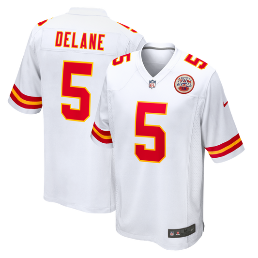 Mansoor Delane Kansas City Chiefs Game Jersey - White
