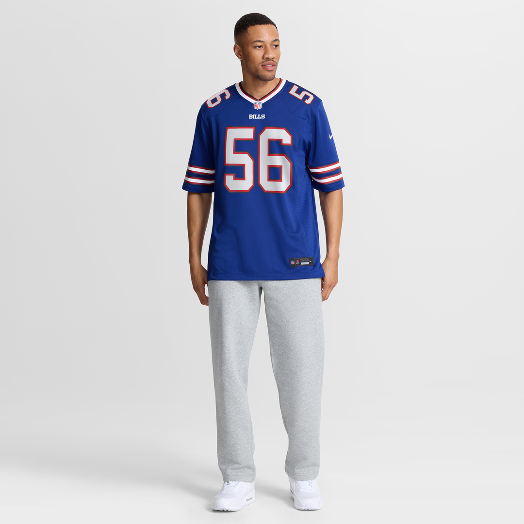 Javon Solomon Buffalo Bills Game Jersey - Royal