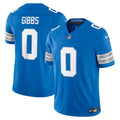 Jahmyr Gibbs Detroit Lions Team Vapor F.U.S.E. Stitched Limited Jersey - Blue