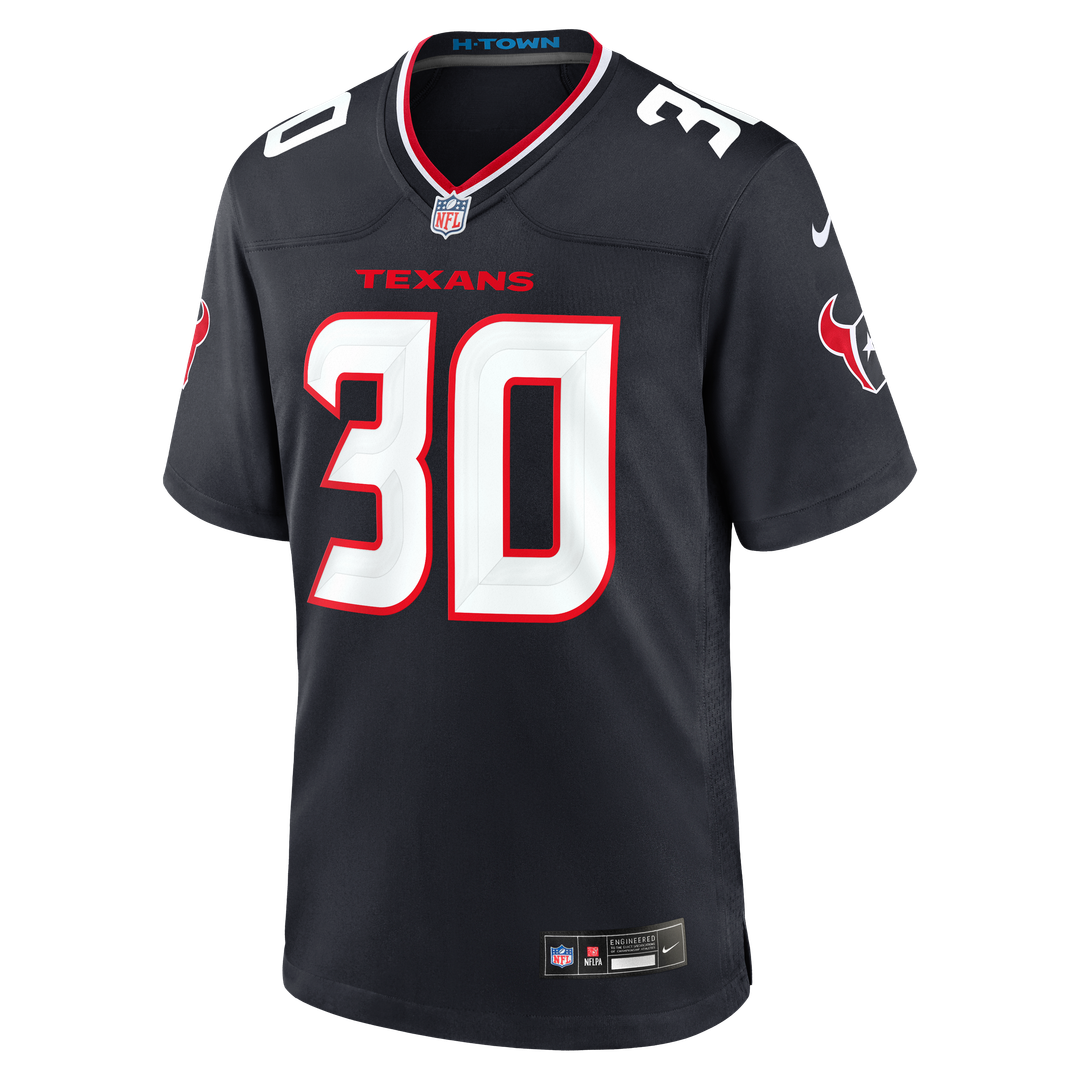Brandon Codrington Houston Texans Team Game Jersey - Navy