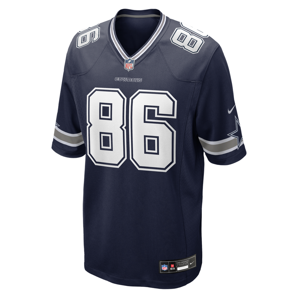 Luke Schoonmaker Dallas Cowboys Team Game Jersey - Navy
