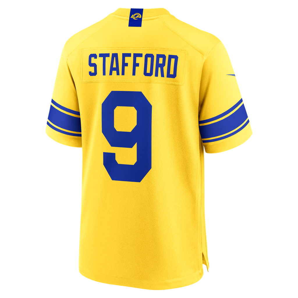 Matthew Stafford Los Angeles Rams Classic Sol Game Jersey