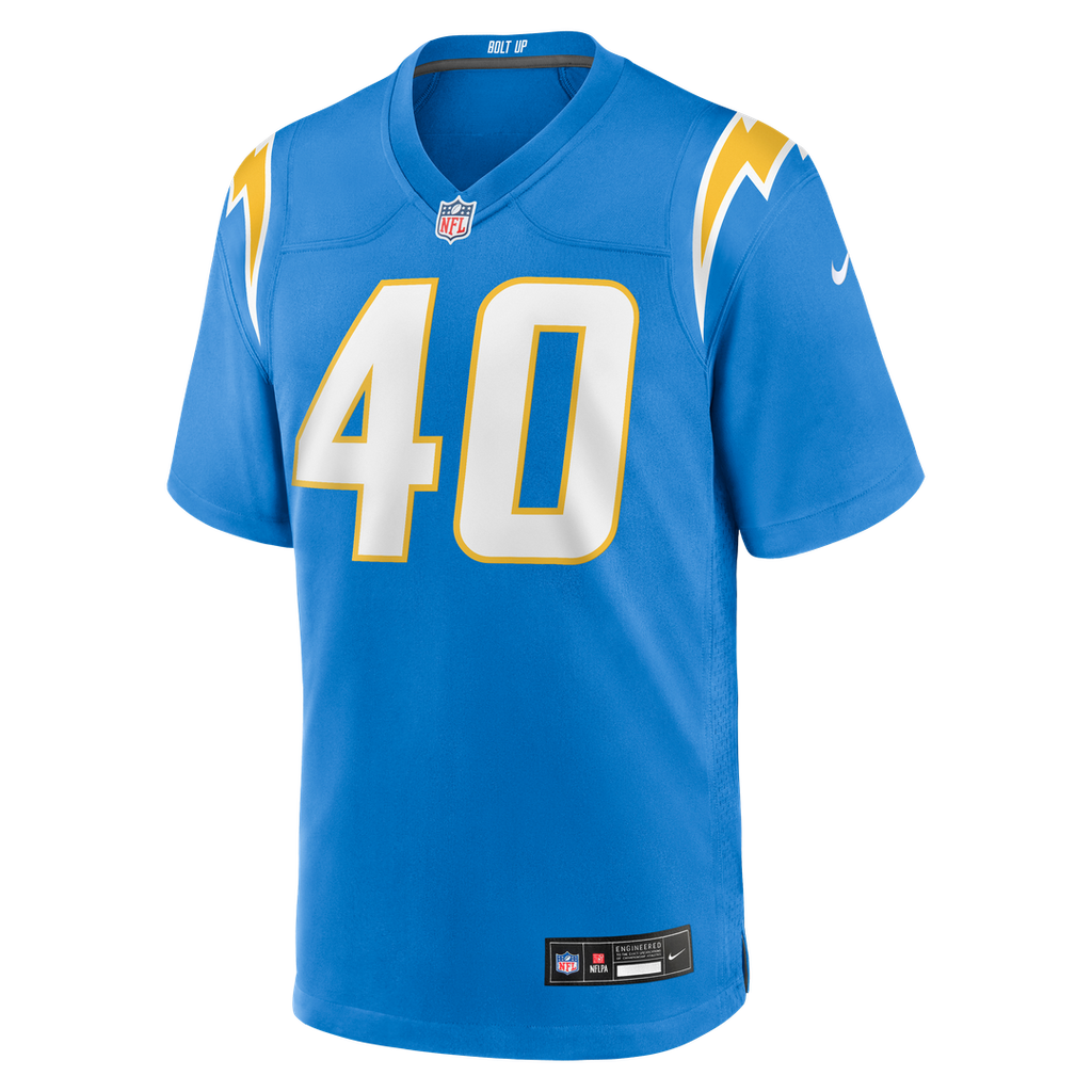 Kendall Williamson Los Angeles Chargers Team Game Jersey - Powder Blue