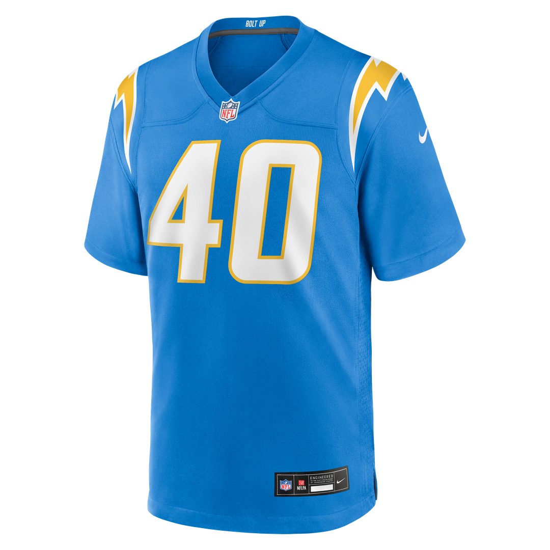 Kendall Williamson Los Angeles Chargers Team Game Jersey - Powder Blue