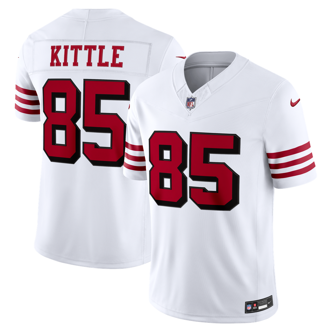 George Kittle San Francisco 49ers Alternate Vapor F.U.S.E. Stitched Limited Jersey - White