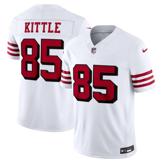 George Kittle San Francisco 49ers Alternate Vapor F.U.S.E. Stitched Limited Jersey - White