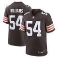 Sam Williams Cleveland Browns Team Game Jersey - Brown