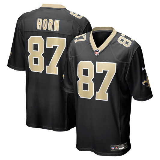 Joe Horn New Orleans Saints Game Retired Player Jersey - Black