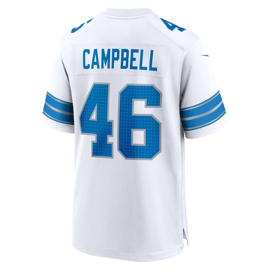 Jack Campbell Detroit Lions Game Jersey - Blue