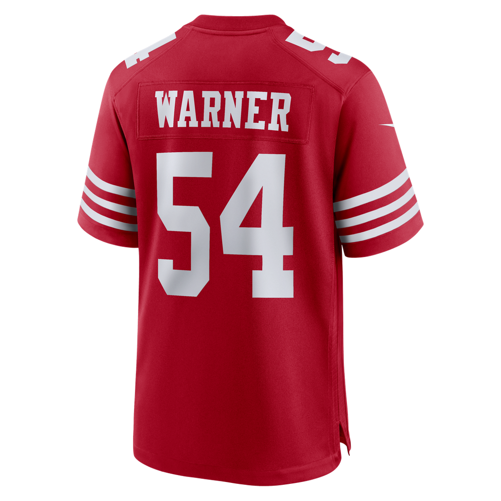 Fred Warner San Francisco 49ers 80th Anniversary Game Jersey - White