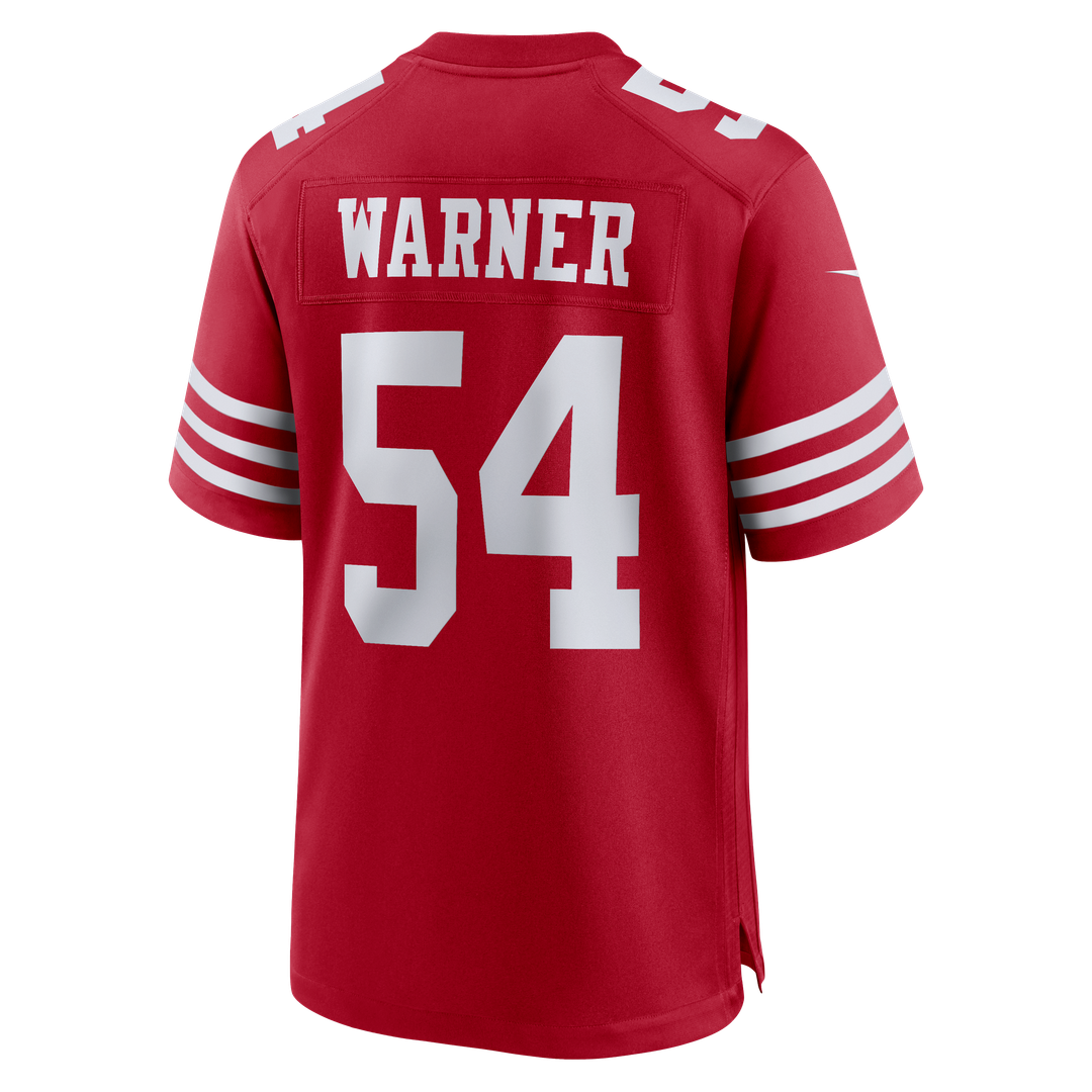 Fred Warner San Francisco 49ers 80th Anniversary Game Jersey - White