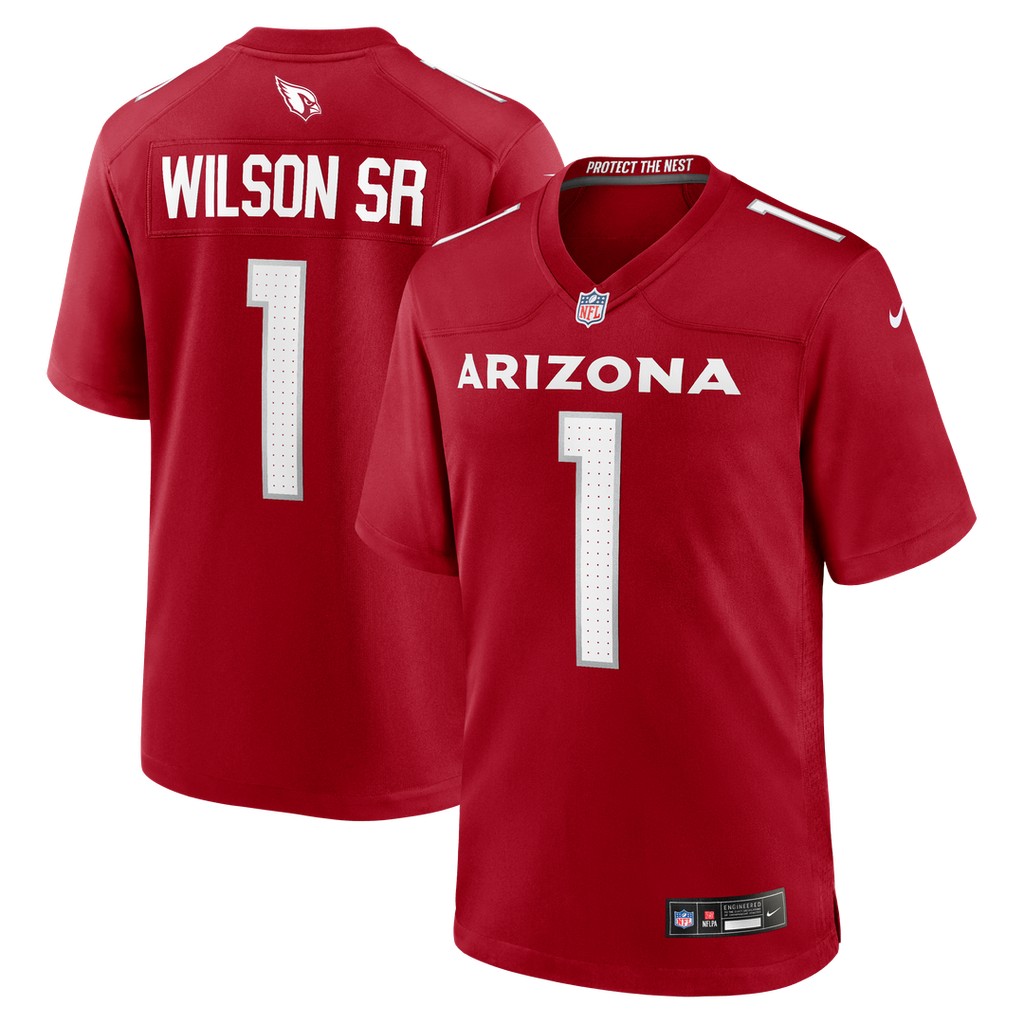 Mack Wilson Arizona Cardinals Team Game Jersey - Cardinal