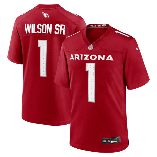 Mack Wilson Arizona Cardinals Team Game Jersey - Cardinal