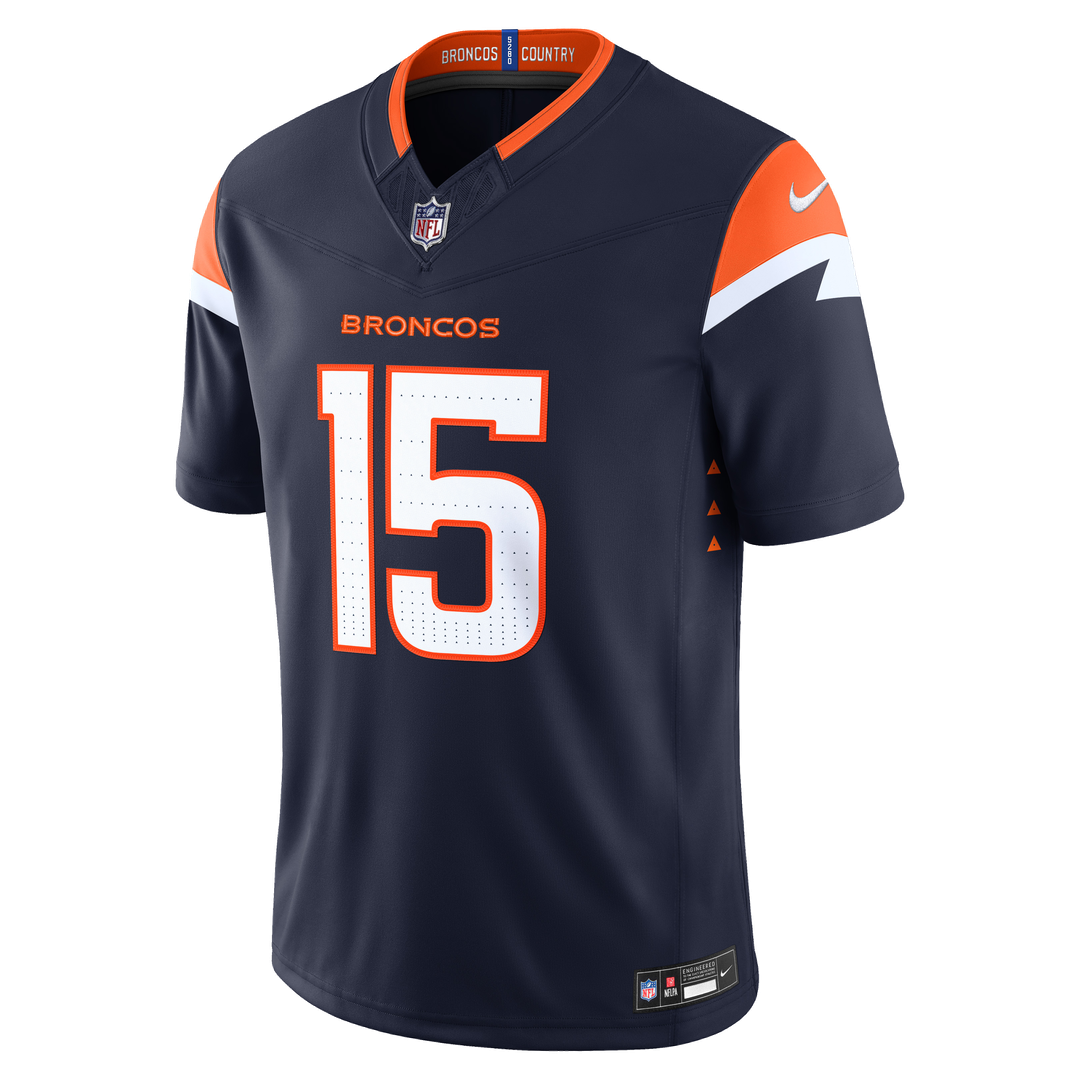 Nik Bonitto Denver Broncos Alternate Mile High Collection 1977 Throwback Vapor F.U.S.E. Stitched Limited Jersey - Orange