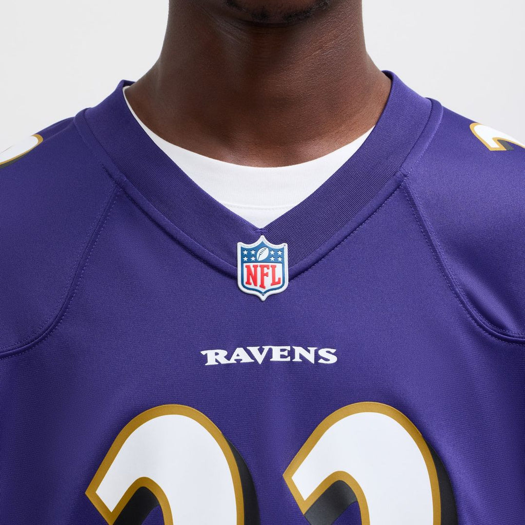 Derrick Henry Baltimore Ravens Game Player Jersey - Purple