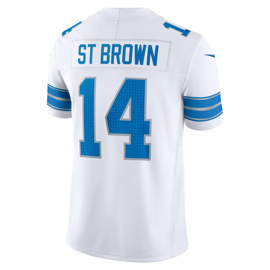 Amon - Ra St. Brown Detroit Lions Team Vapor F.U.S.E. Stitched Limited Jersey - Blue