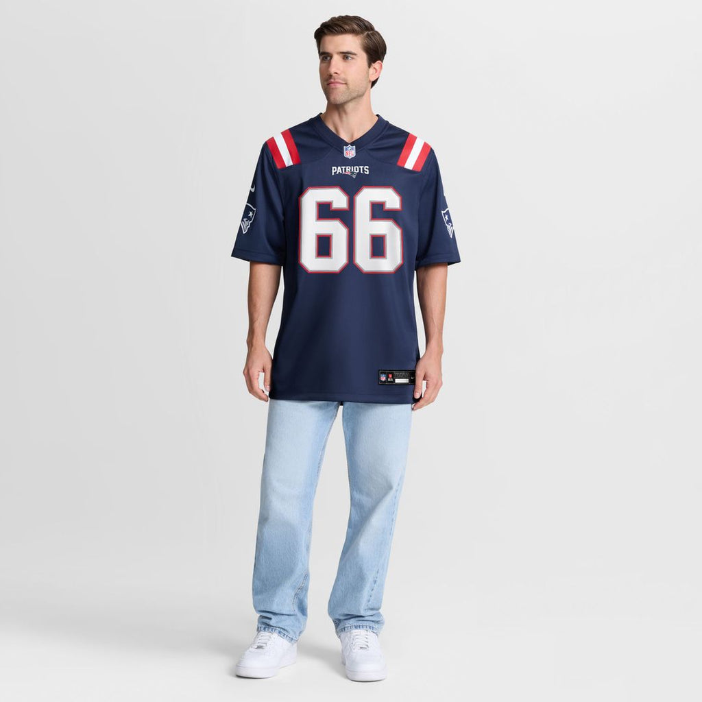 Will Campbell New England Patriots Team Game Jersey - Navy