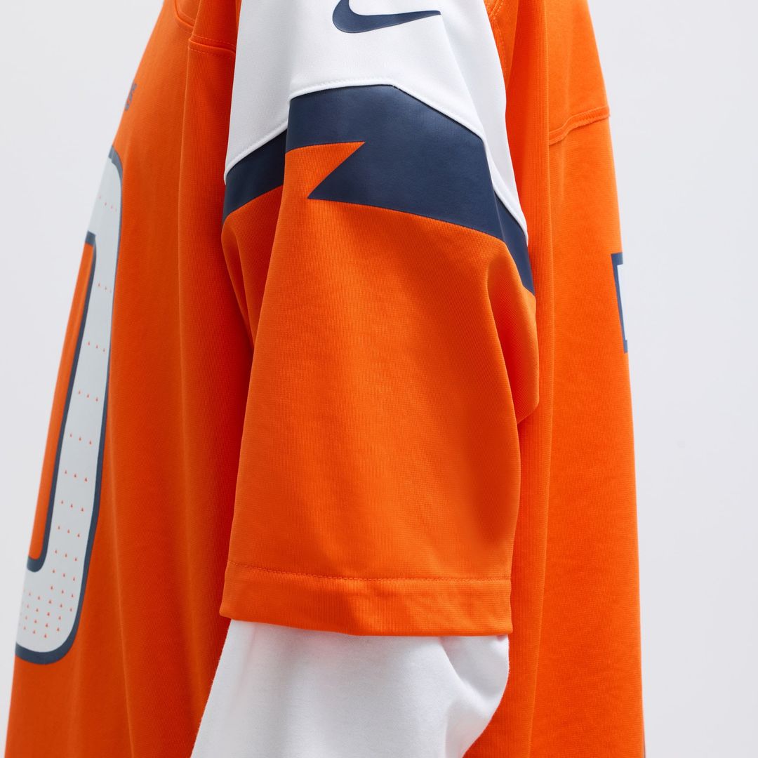 Bo Nix Denver Broncos Alternate Game Jersey - Navy