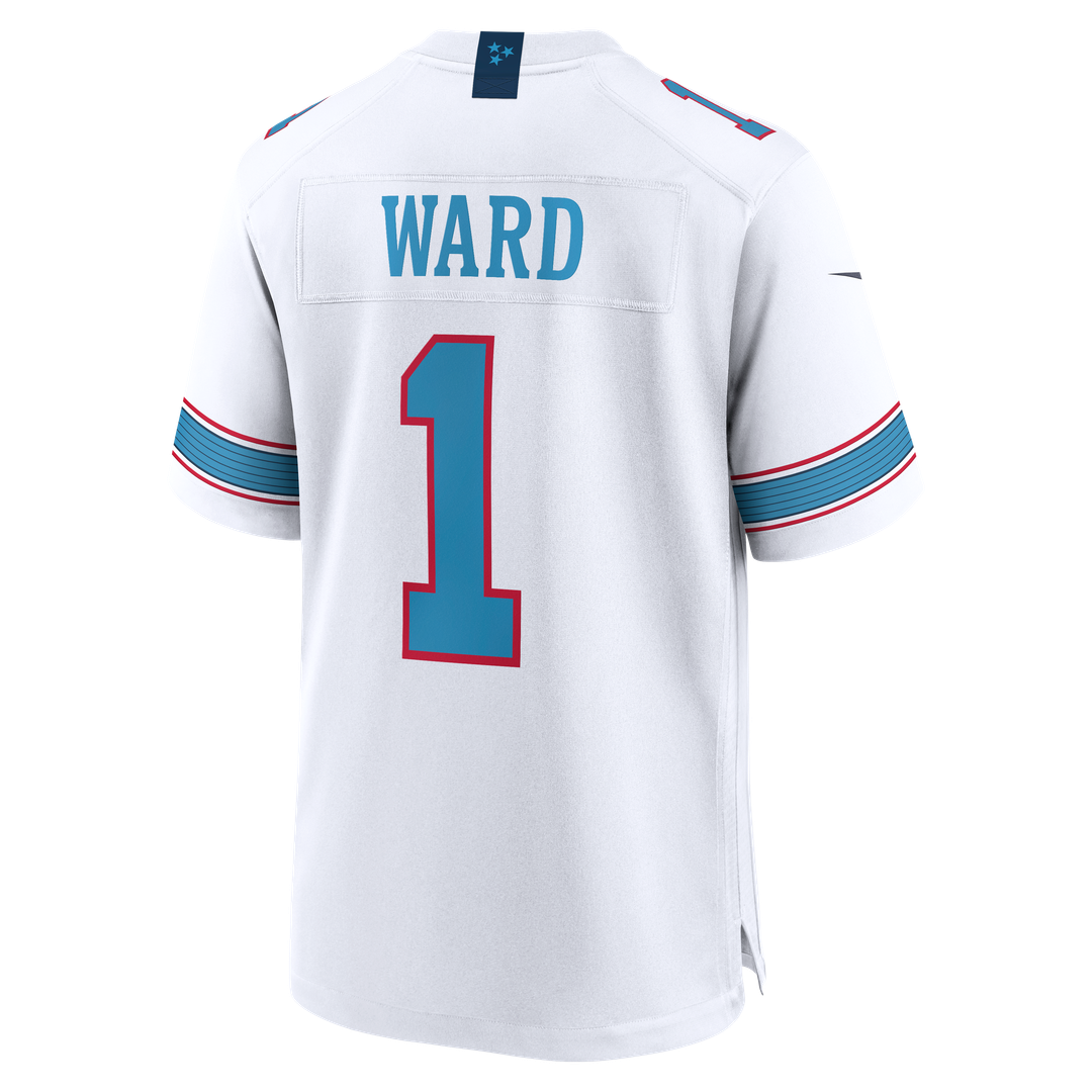 Cameron Ward Tennessee Titans Game Jersey - White