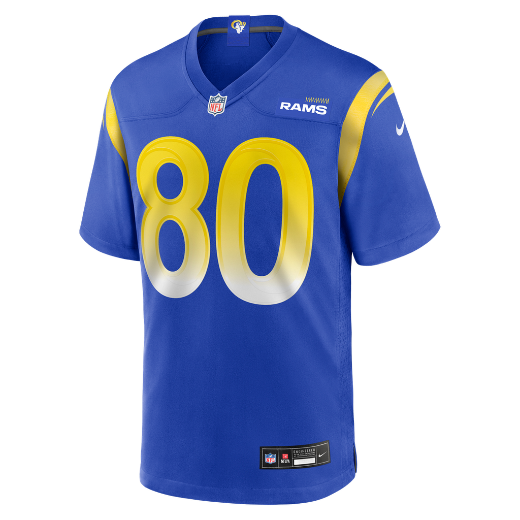 Isaac Bruce Los Angeles Rams Game Retired Player Jersey - Royal