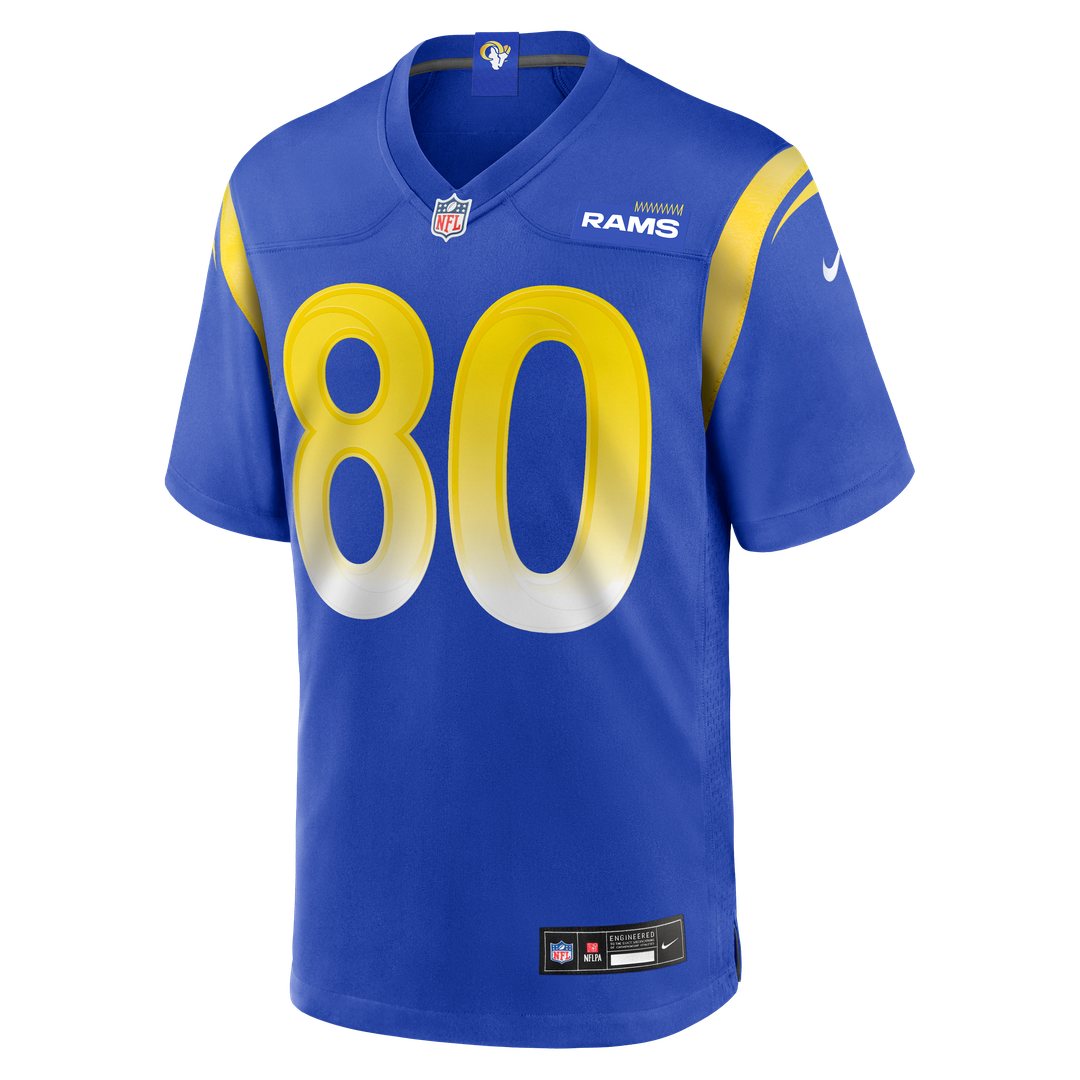 Isaac Bruce Los Angeles Rams Game Retired Player Jersey - Royal
