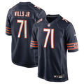 Jedrick Wills Jr. Chicago Bears Team Game Jersey - Navy