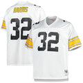 Franco Harris Pittsburgh Steelers Big & Tall 1976 Retired Player Replica Jersey - White